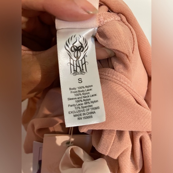 We are Hah Take Hah Bow reversible bodysuit. Small. BNWT. - Picture 4 of 16